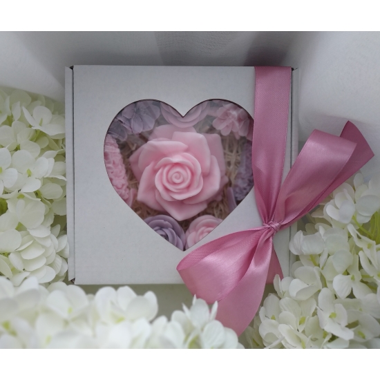 Zestaw prezentowy róża i bez Dzień Babci